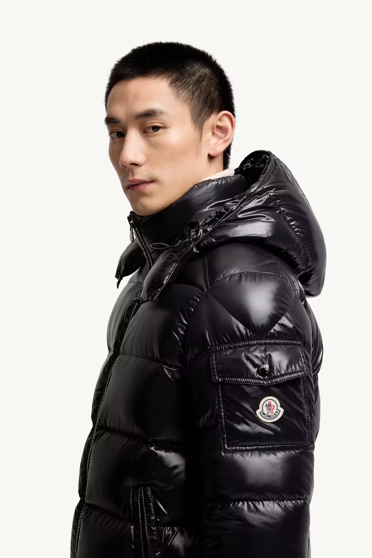 Doudoune à capuche Moncler Maya
