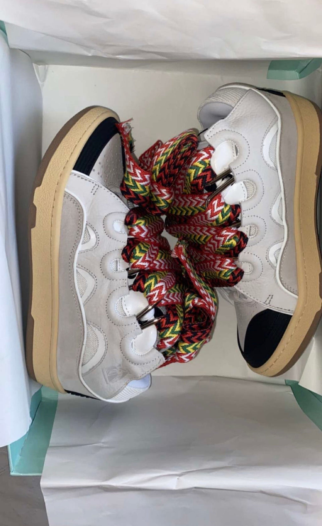 Sneakers Lanvin white red