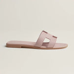 Hermes - Claquettes Rose porcelaine